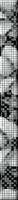 Бордюр Black&White стеклянный 4x44 многоцветный, BW7H231