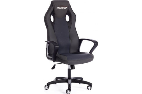 Кресло компьютерное кож- зам/ткань(Racer) TetChair