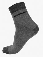 Носки длинные серого цвета (двухцветные)